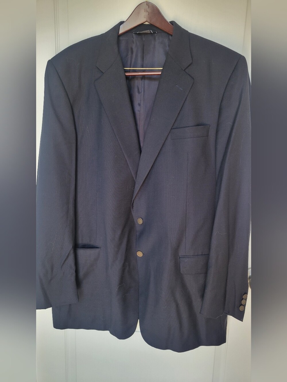 Gieves & Hawkes Savile Row Navy Blazer 48 XL Extra Long